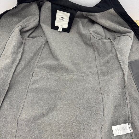 Roots73 Womens Large Black Oaklake Softshell Fleece Lining Jacket Outdoors Basic - Picture 7 of 11